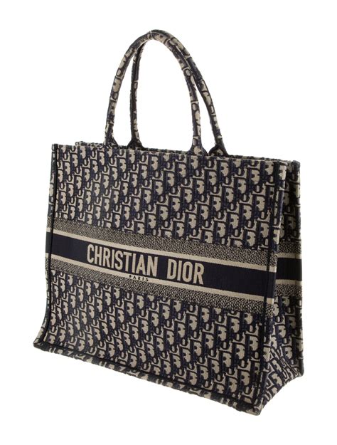 dior book tote blue oblique|Designer Tote Bags — Women's Leather Goods .